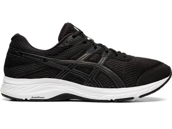 Asics Hardloopschoenen Heren, GEL-CONTEND Zwart/Grijs - Asics Belgie Outlet | B9036412-QI